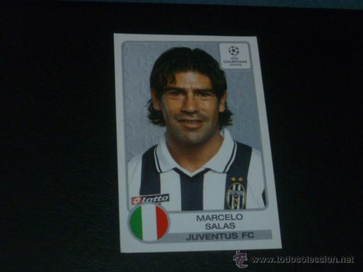 Panini marcelo salas 151 juventus Champions League 2001 2002 sticker cl 01 02